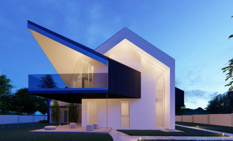 Необычный архитектурный проект Необычный архитектурный проект