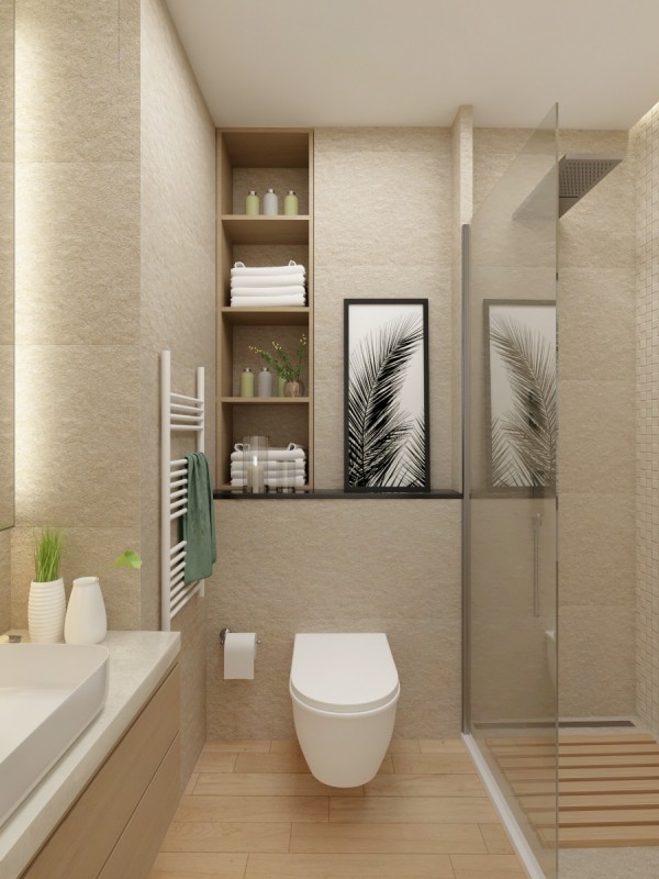 Проект квартиры в светлых тонах