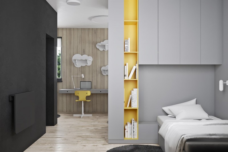 Дизайн-проект апартаментов в стиле "минимализм"