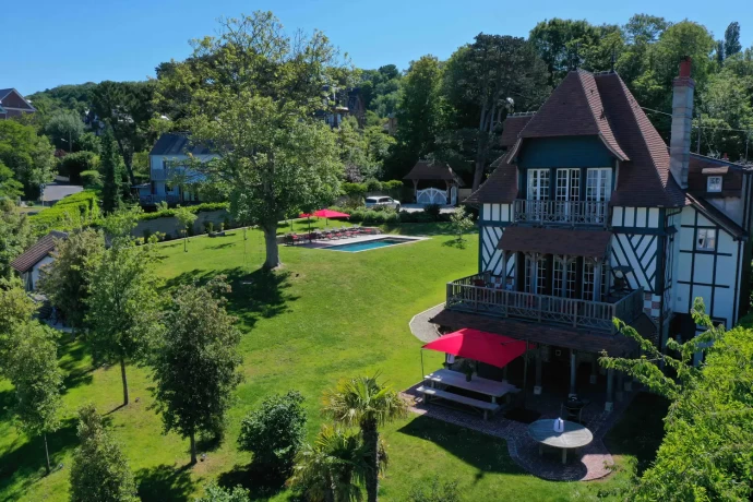 Гостиница Villa du Parc Trouville в Трувиль-сюр-Мер, Нормандия, Франция Гостиница Villa du Parc Trouville в Трувиль-сюр-Мер, Нормандия, Франция