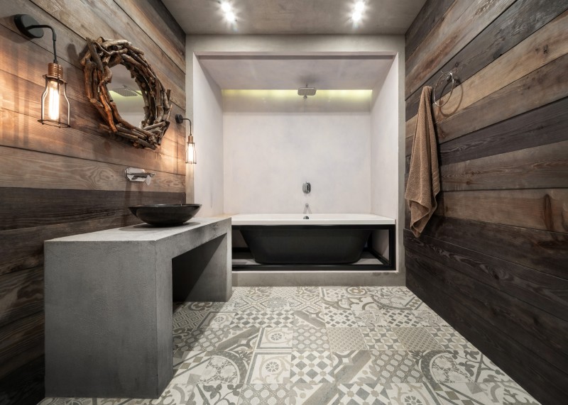 Индустриальный стиль интерьера квартиры