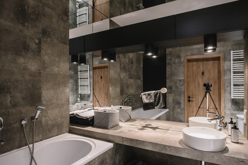 Интерьер двухэтажной квартиры для молодой семьи с ребенком