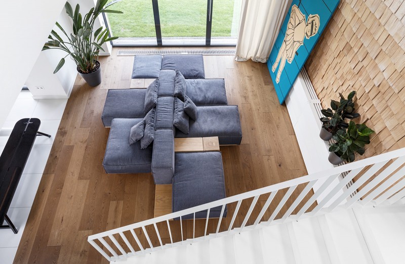 Лаконичный дизайн дуплекса