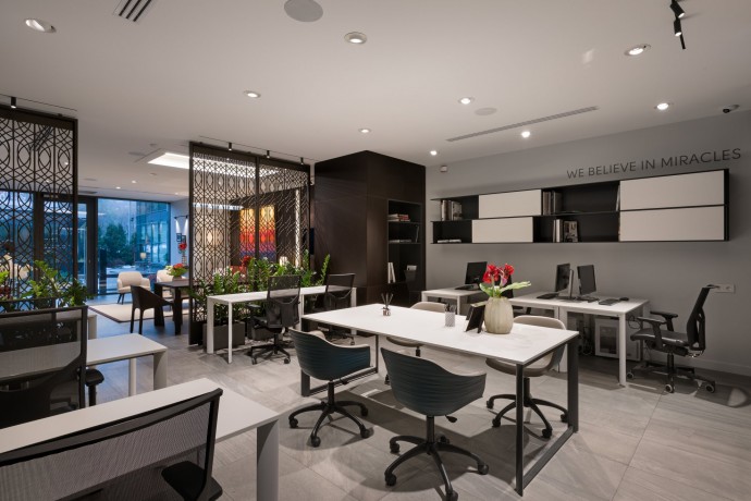 Офис дизайнерской студии Bolshakova Interiors в Киеве