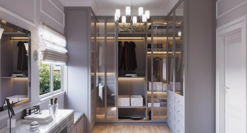 Проект апартаментов в неоклассическом стиле