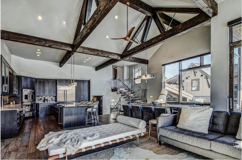 Современное шале на горнолыжном курорте Брекенридж