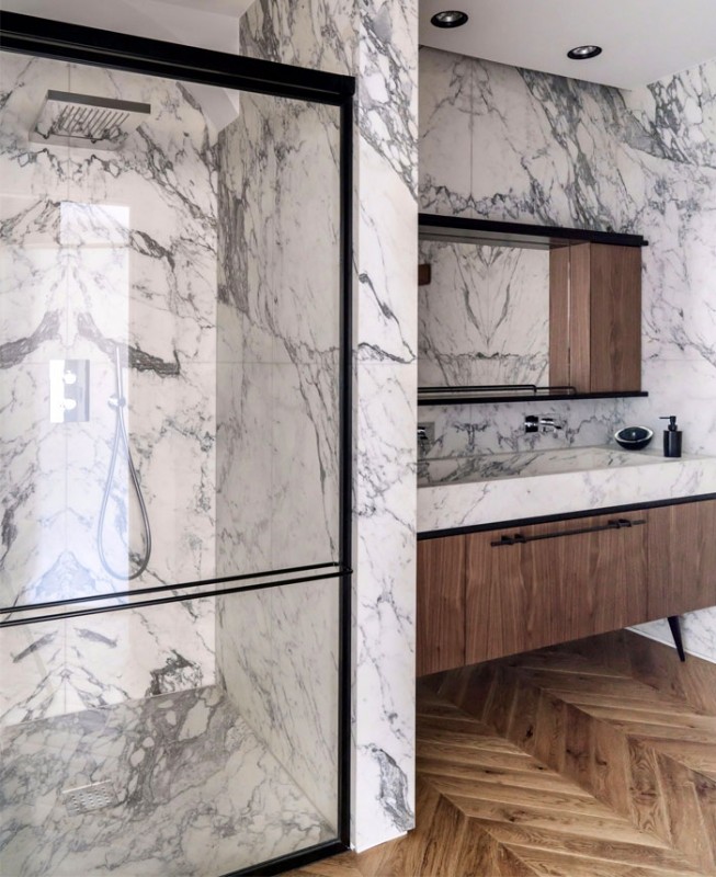 Элегантный декор просторной светлой квартиры