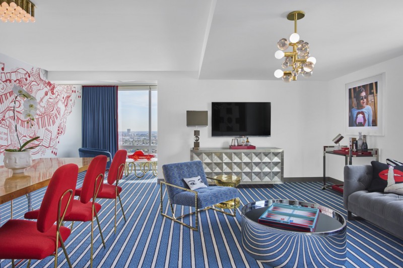 Гламурный люкс в отеле Andaz West Hollywood, Лос-Анджелес