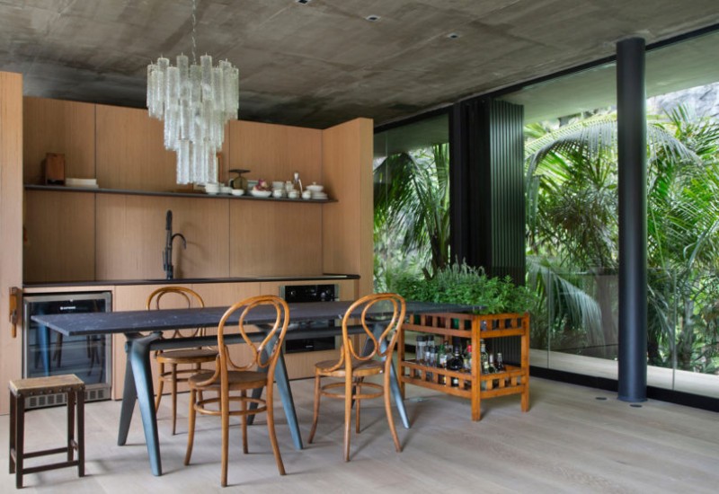 Минималистский дизайн дома площадью 201 м2 в Рио-де-Жанейро