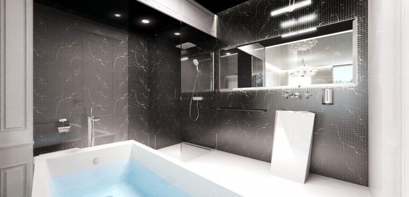 Проект квартиры-студии в Польше