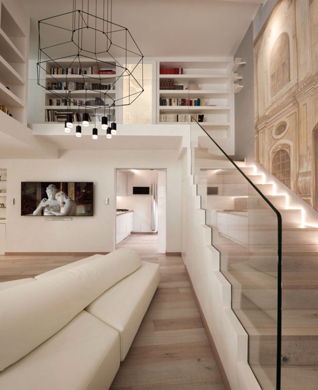 Современная резиденция недалеко от Пьяцца Навона в Риме