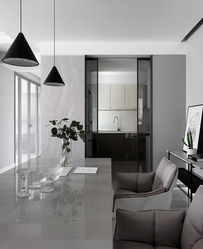 Азиатская простота и утонченная эстетика в дизайне тайваньских апартаментов Азиатская простота и утонченная эстетика в дизайне тайваньских апартаментов