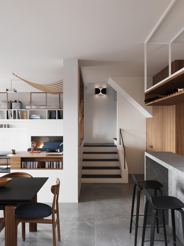 Дом в стиле минимализм