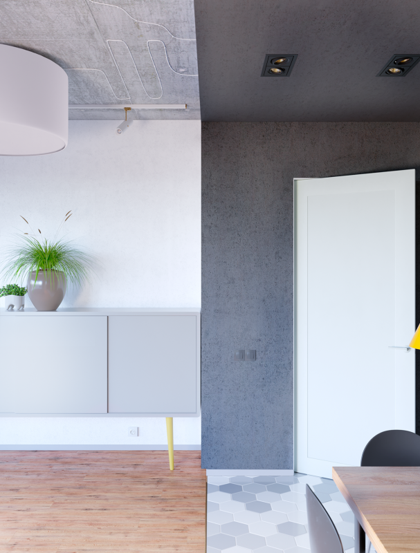 Гостиная в стиле "лофт" Гостиная в стиле "лофт"