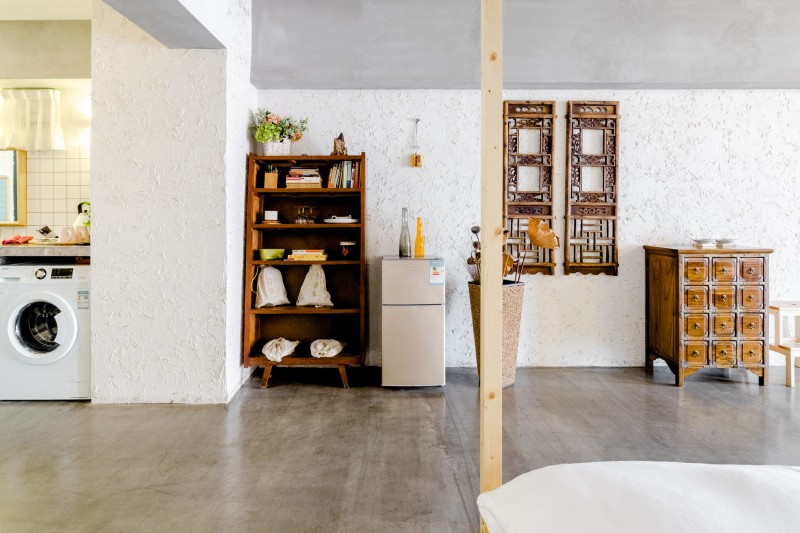 Интерьер компактной студии в Китае