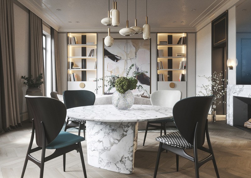 Пудровые оттенки в интерьере Пудровые оттенки в интерьере