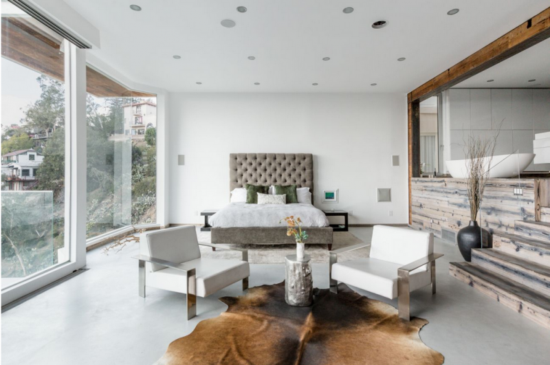 Современная архитектура на Голливудских холмах