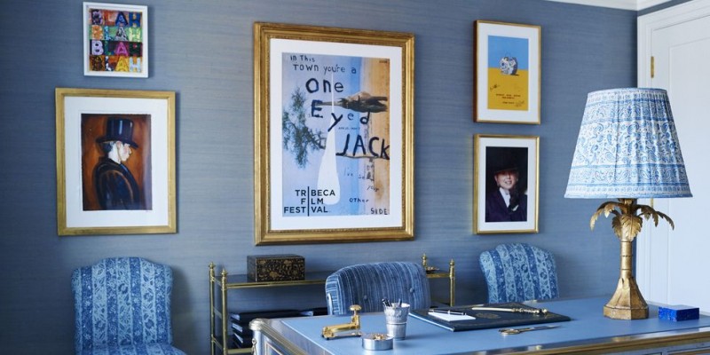 Более 40 примеров дизайна, ориентированного на различные оттенки синего