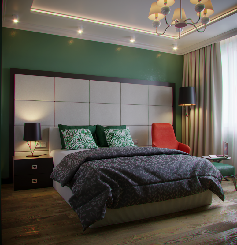 Интерьер квартиры площадью 78 кв.м.