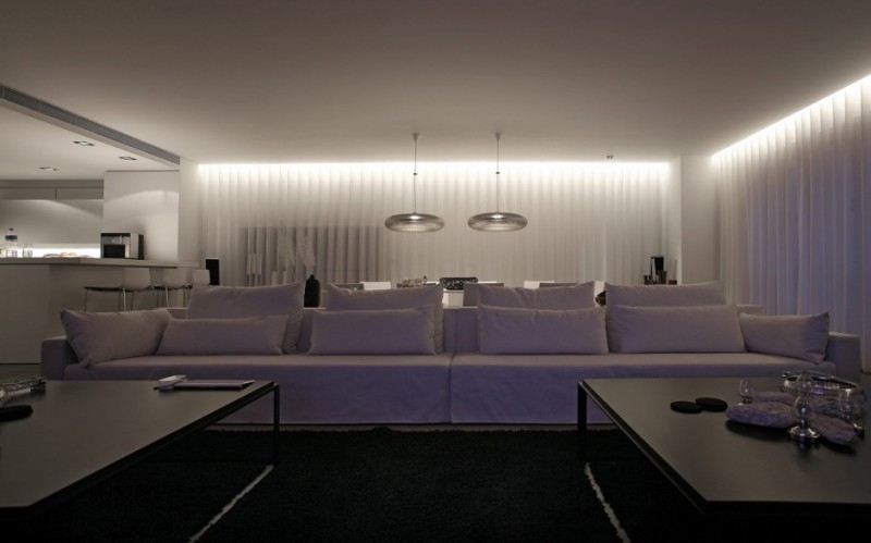 Контрастный интерьер квартиры в Стамбуле