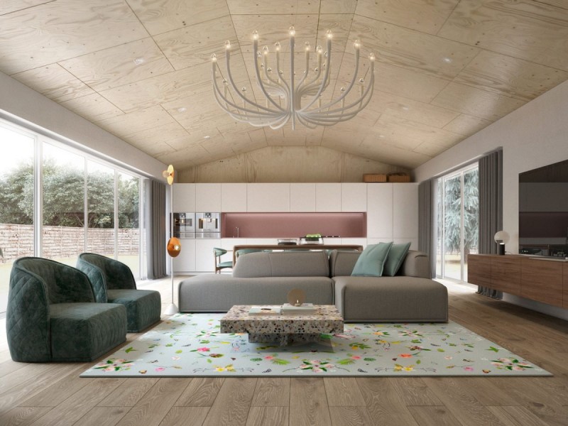 Со вкусом оформленный загородный дом