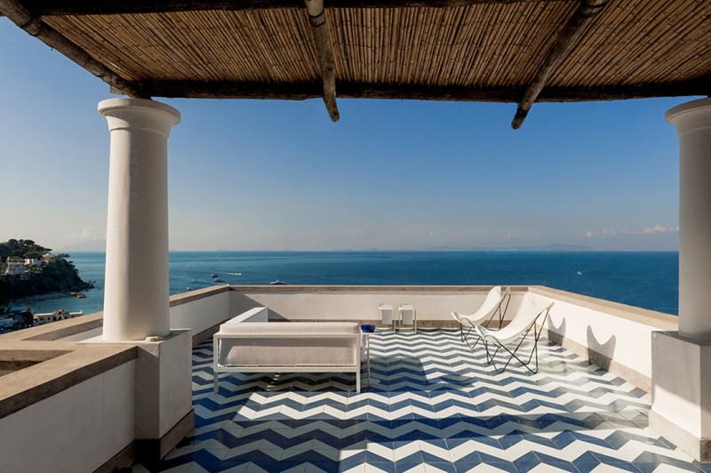 Интерьер апартаментов на Капри