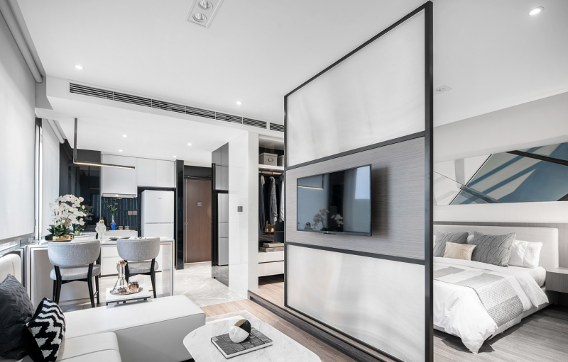 Интерьер квартиры в Шанхае