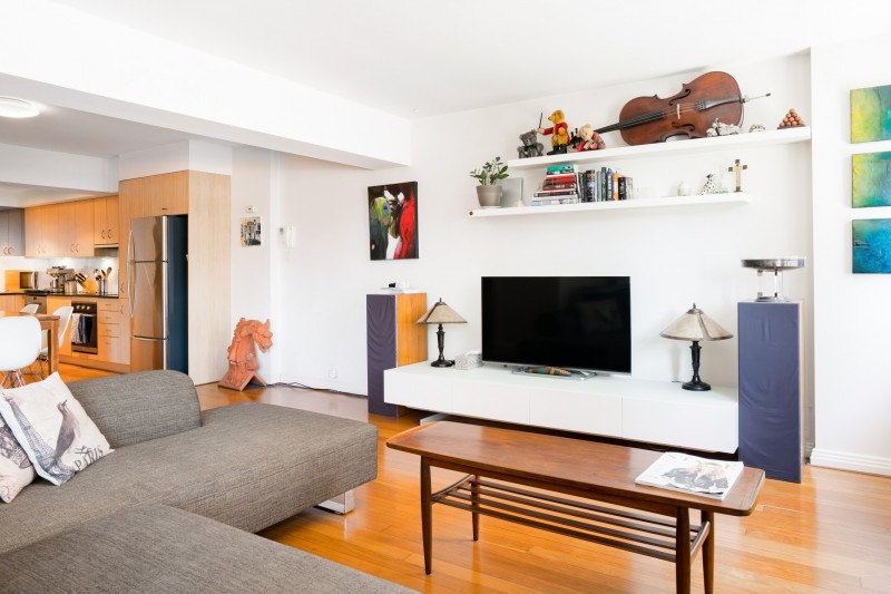 Интерьер уютной квартиры в Сиднее