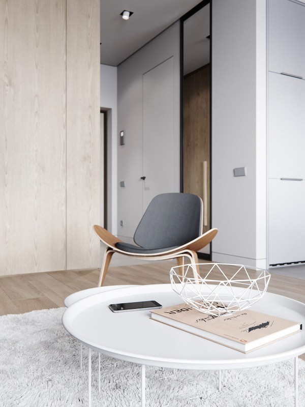 Светлые компактные апартаменты