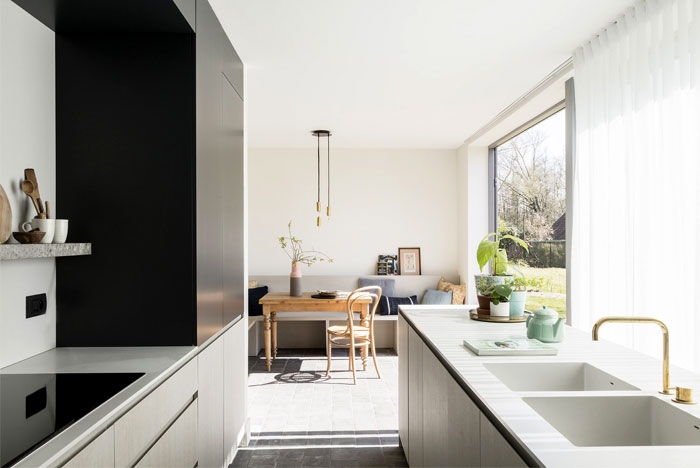 Утонченная атмосфера современного дома в Бельгии