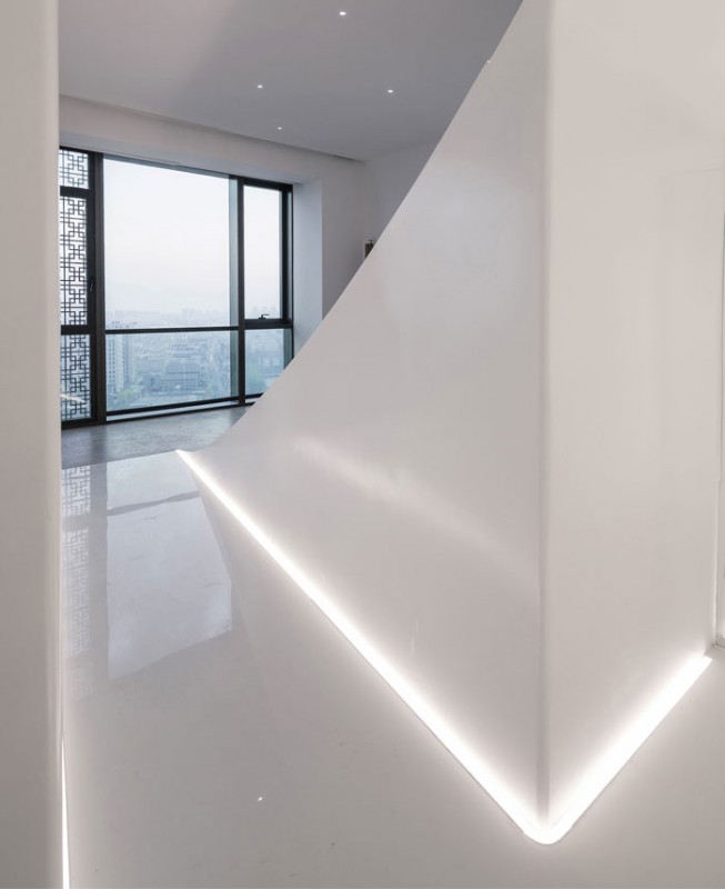 Апартаменты, расположенные на 28-м этаже New Everbright Center - ArtPark9, район Тунчжоу, Пекин