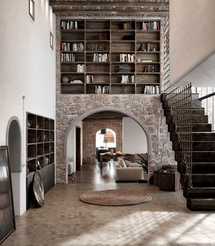 Интерьер уютной виллы