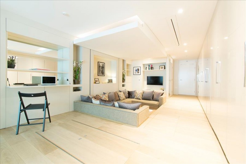 Многофункциональное пространство компактных апартаментов