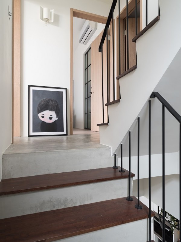 Двухуровневые апартаменты в Тайбэе