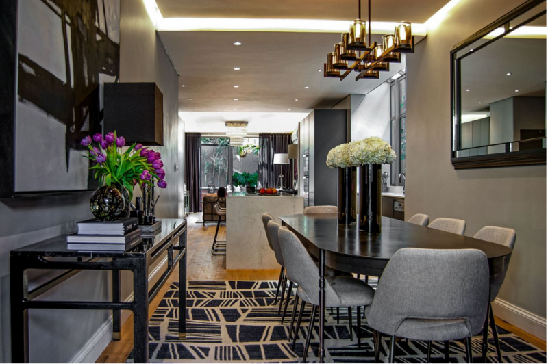 Городская вилла с внутренним двориком в Кейптауне, ЮАР