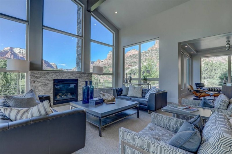 Интерьер резиденции в Спрингдейл, Юта Интерьер резиденции в Спрингдейл, Юта