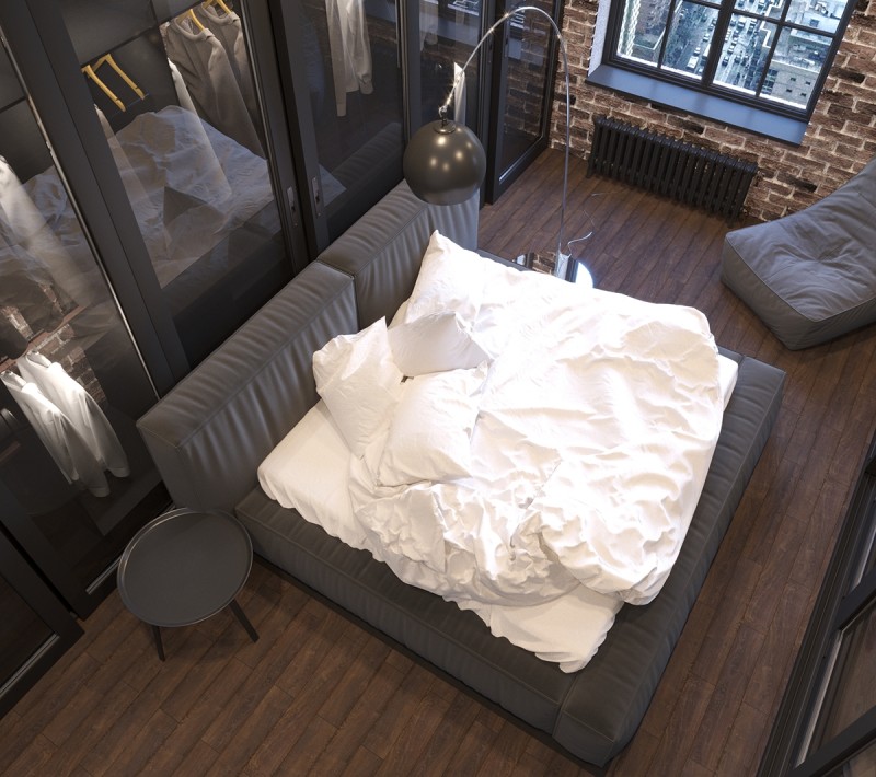 Лофт площадью 45 кв.м.