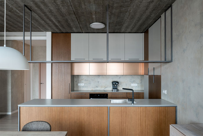 Простой минималистичный дизайн квартиры в Литве