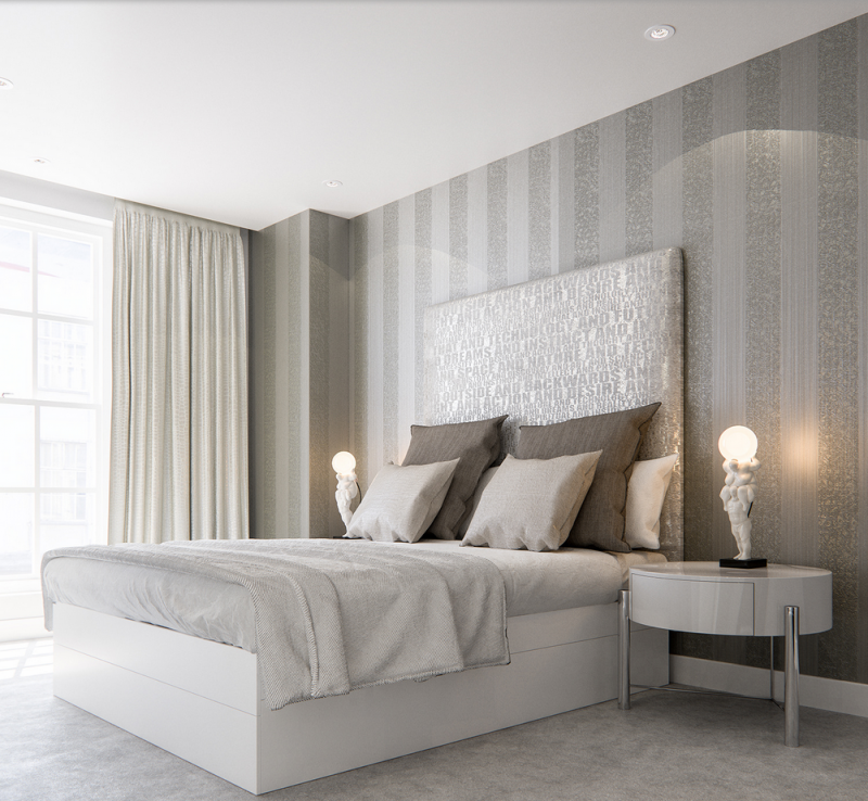 Белоснежные апартаменты в Лондоне