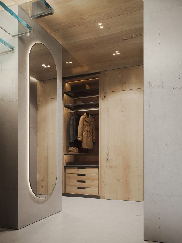 Четырехуровневая квартира, расположенная в небоскребе в центре Киева Четырехуровневая квартира, расположенная в небоскребе в центре Киева