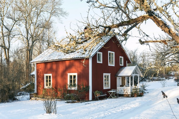 Дом для молодой семьи в шведской сельской местности