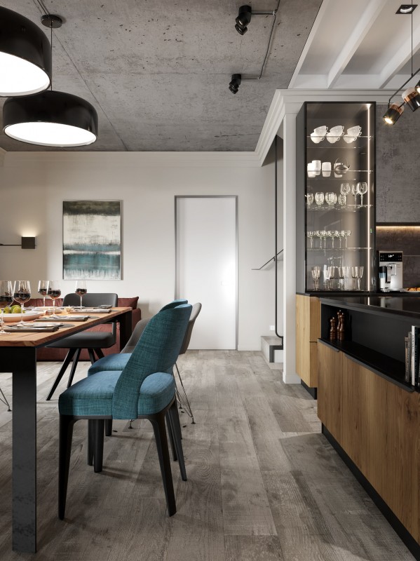 Коттедж в индустриальном стиле Коттедж в индустриальном стиле