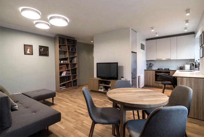 Квартира, расположенная в историческом районе Каунаса, Литва