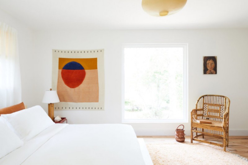 Минималистичная резиденция, расположенная в Монток, штат Нью-Йорк