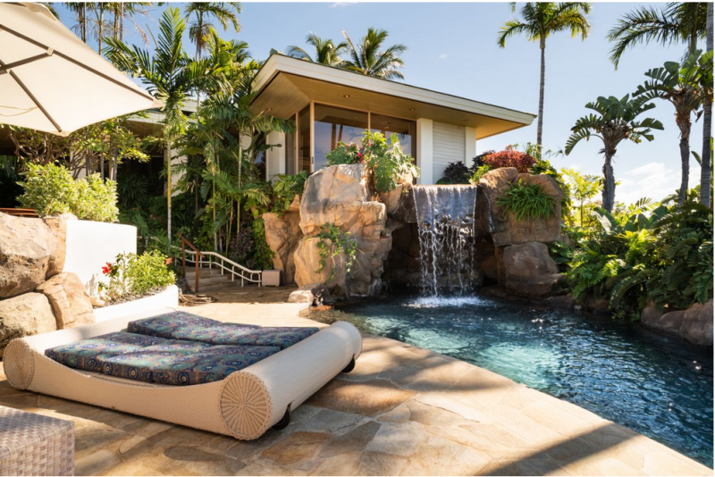 Вилла на курорте Мауна-Кеа на Гавайях Вилла на курорте Мауна-Кеа на Гавайях