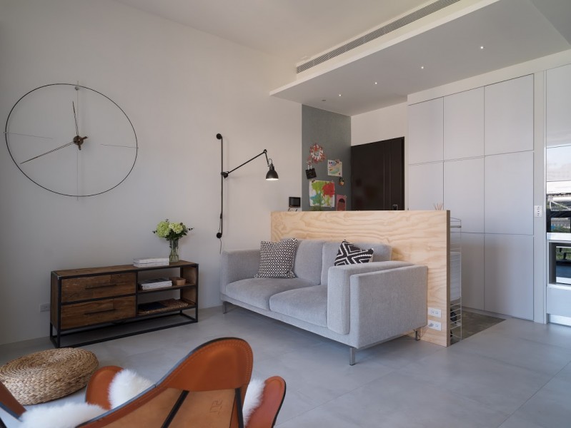 Двухуровневые апартаменты в Тайбэе