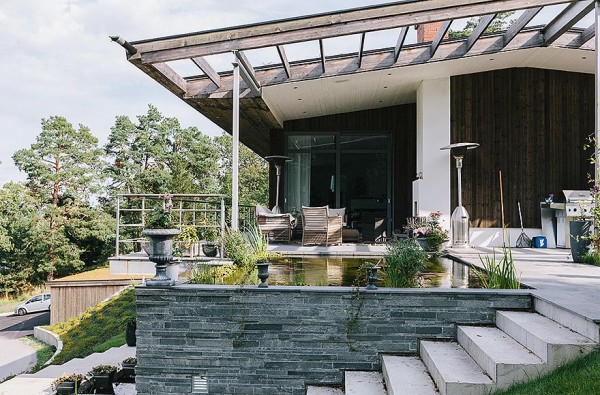 Экзотическая вилла на шведском острове Лидинго