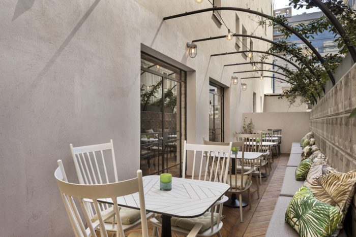 Интерьер отеля Vera в Тель-Авиве