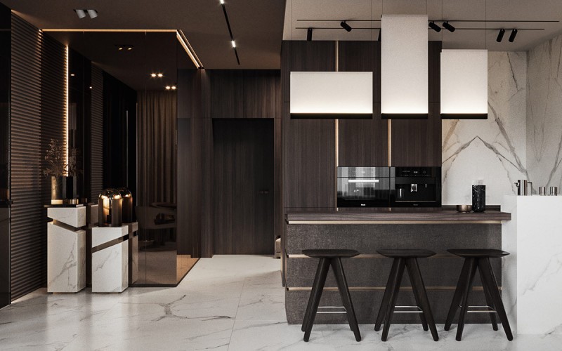 Компактная квартира для семьи с ребенком