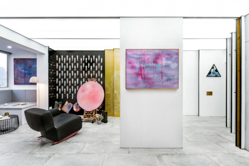 Квартира и творческая студия для семейной пары в Шанхае